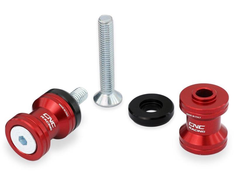 CNC Racing Supporti cavalletto M8 Ducati Panigale 2025 Rosso - supporti per cavalletto