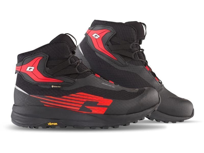 Gaerne G Xenon Gore Tex scarpe moto impermeabili Black / Red - scarpe impermeabili