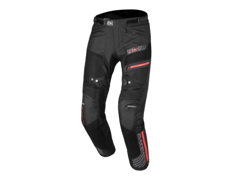 Macna Synchrone 3 strati pantaloni moto impermeabili Nero - pantaloni impermeabili