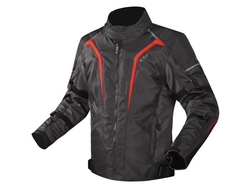 LS2 Sepang giacca moto impermeabile Grey / Red - giacche impermeabili