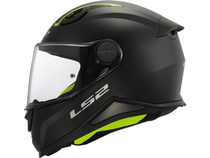 LS2 FF812 Kid casco moto da bambino Matt Black - caschi integrali
