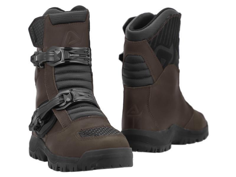 Acerbis Grimsel stivali moto bassi impermeabili Marrone - stivali impermeabili