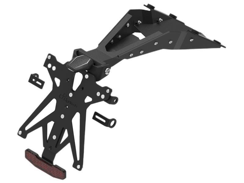 Lightech QJ101 porta targa QJ Motor SRK 700 24 Nero - porta targa
