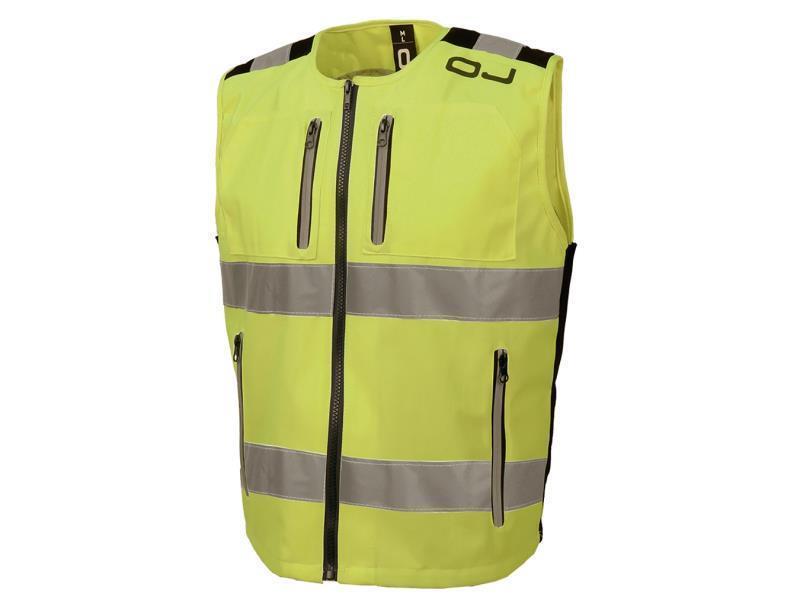 OJ Flash 2 gilet alta visibilità EN 17353:2020 Type AB3 Giallo fluo - gilet moto