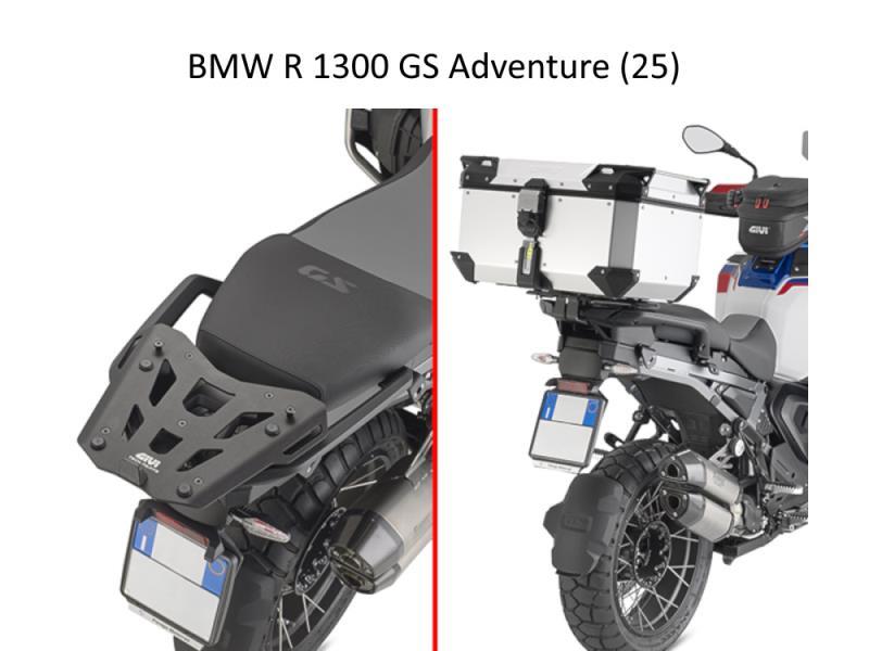 Givi SRA5146 attacco post per baule BMW R1300GS Adventure 25 Nero - portapacchi e portavaligie