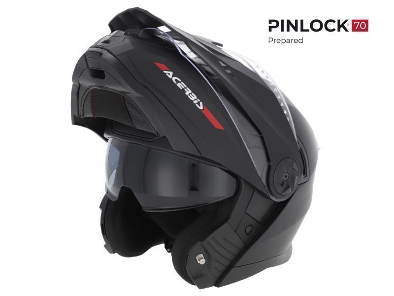 Acerbis Rider casco moto apribile enduro (091) Nero 2 - caschi modulari