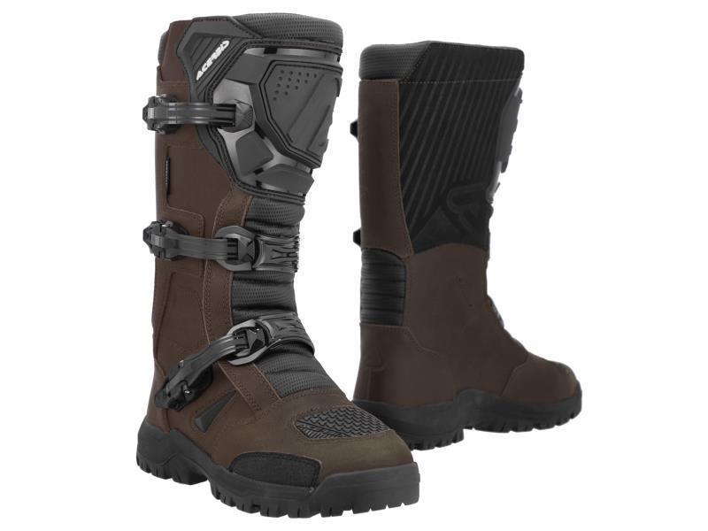 Acerbis Galibier stivali moto impermeabili Marrone - stivali impermeabili