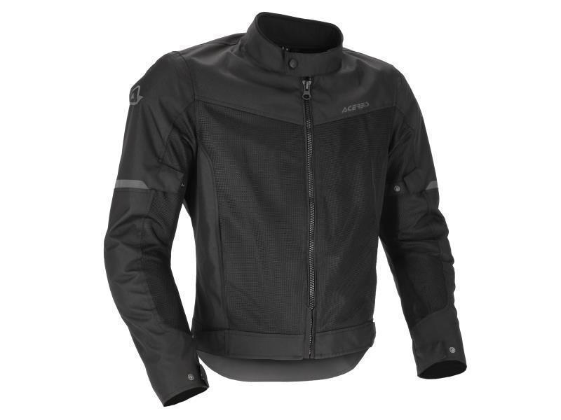 Acerbis Ramsey CE Vented 2.0 giacca moto estiva Nero - giacche in tessuto