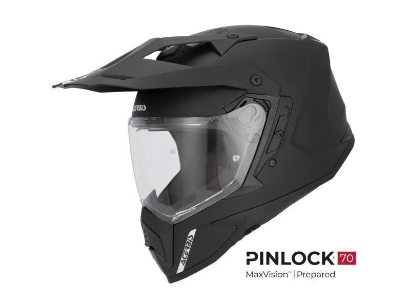 Acerbis Assault casco moto integrale enduro Nero 2 - caschi integrali