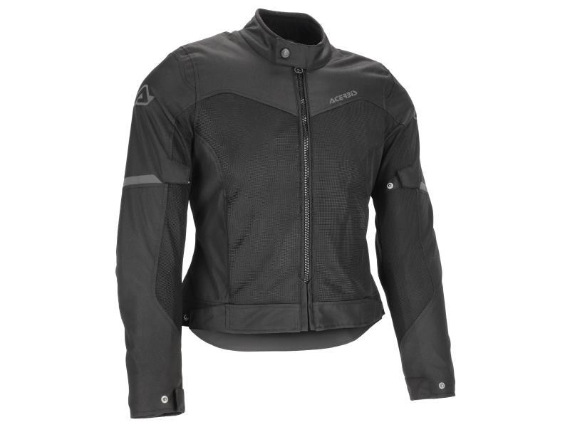 Acerbis Ramsey CE Vented 2.0 donna giacca moto estiva Nero - giacche in tessuto