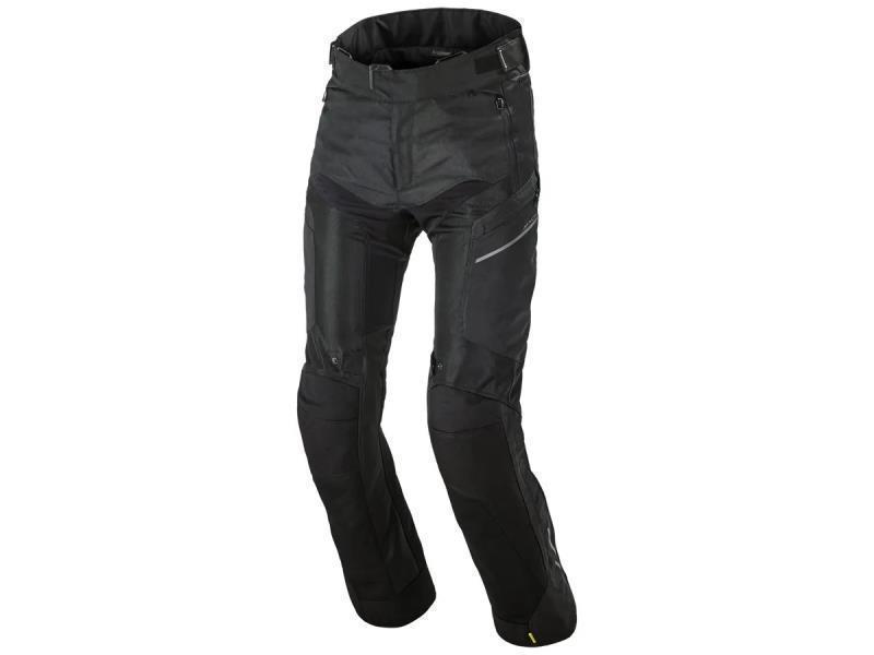 Macna Bora Short pantaloni moto estivi versione SHORT / Nero - pantaloni in tessuto