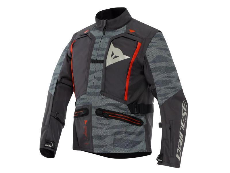 Dainese Sterrato Tex giacca moto off road maniche staccabili Ebony / Desert Sage - giacche in tessuto