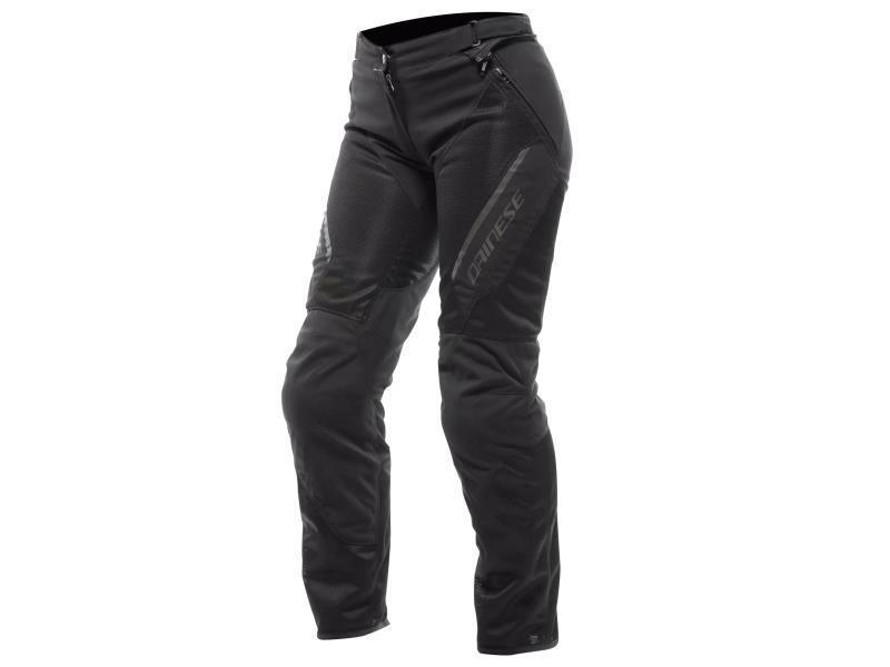 Dainese Drake 2 SUPER Air Tex donna pantaloni moto estivi Black / Black - pantaloni in tessuto