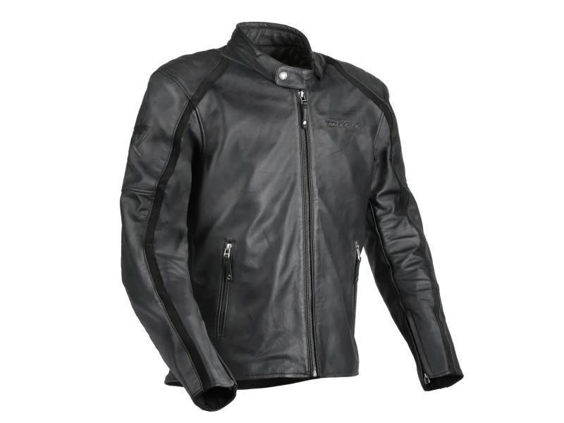 Difi Luca giacca moto pelle Nero - giacche in pelle