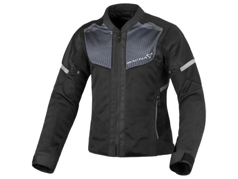 Macna Orcano 2.0 Lady giacca moto da donna estiva Nero - giacche in tessuto