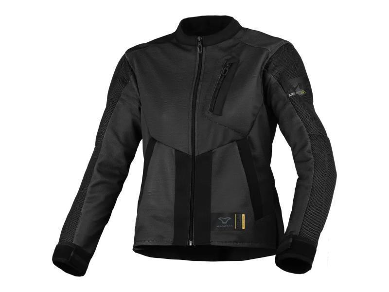 Macna Torida Lady giacca moto donna estiva trasf. zaino Black - giacche in tessuto