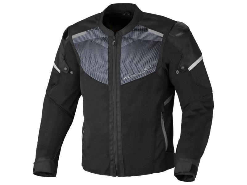 Macna Orcano 2.0 giacca moto estiva Black - giacche in tessuto