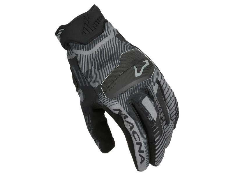 Macna Lithic guanti moto estivi Black / Grey / Camo - guanti in tessuto