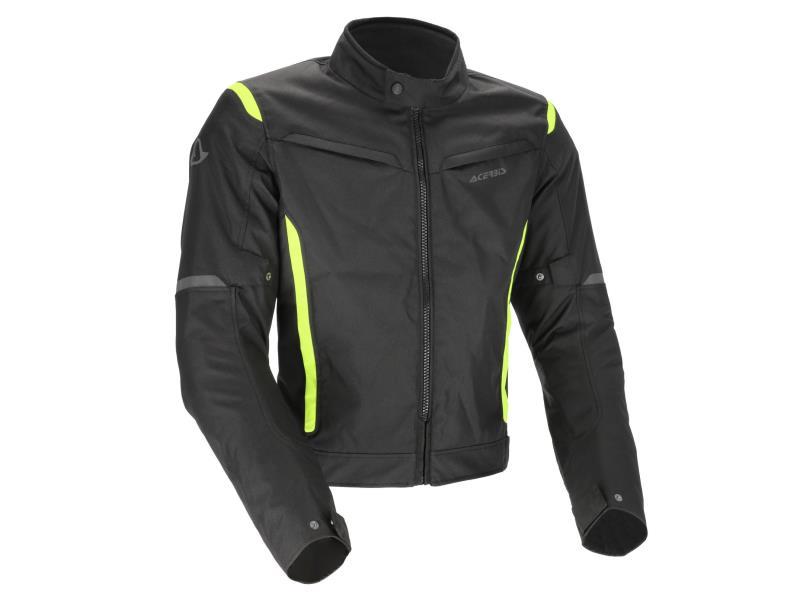 Acerbis X Mat CE 2.0 giacca moto Nero / Giallo - giacche in tessuto