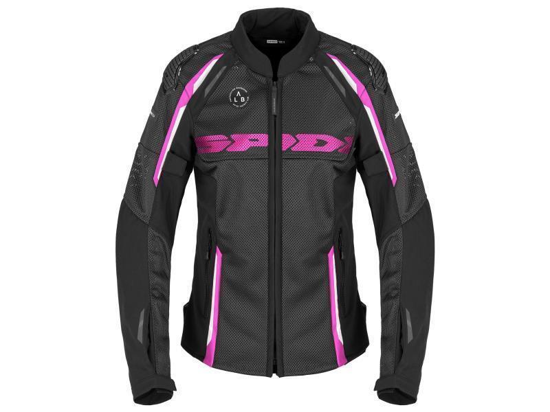 Spidi Race Warrior 2 Net lady giacca moto donna estiva traforata Nero / Fucsia - giacche in tessuto