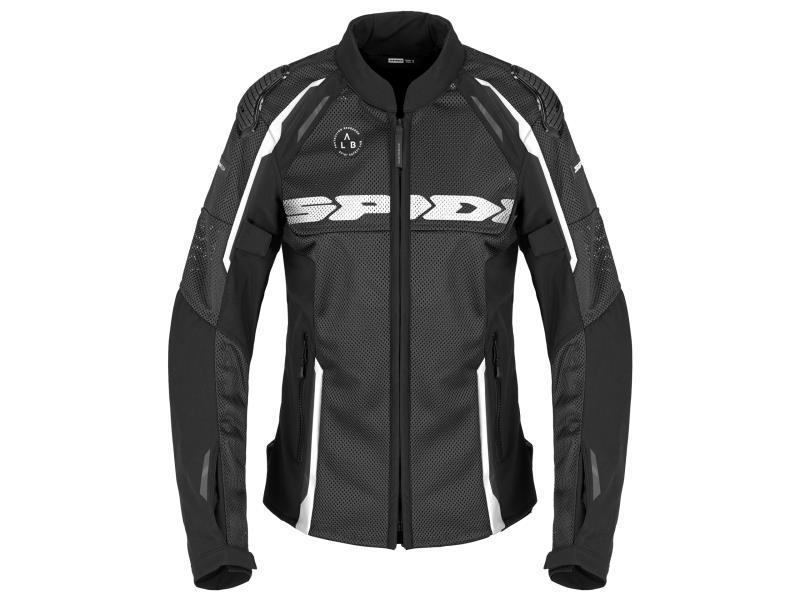 Spidi Race Warrior 2 Net lady giacca moto donna estiva traforata Nero / Bianco - giacche in tessuto