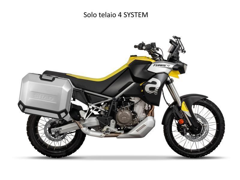 Shad Porta valigie Aprilia Tuareg 660 21 / 25 4P System Nero - portapacchi e portavaligie