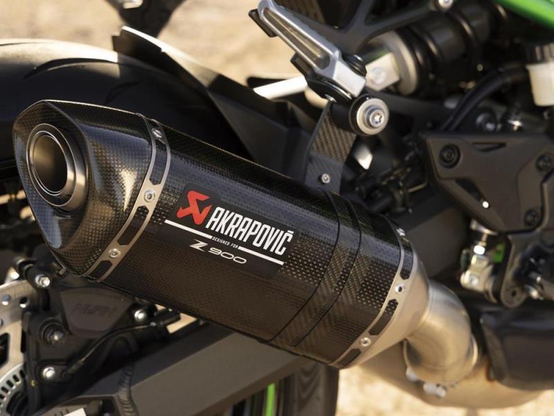 Akrapovic Terminale Kawasaki Z900 25 / 26 OEM Kawasaki Carbonio - scarichi e terminali