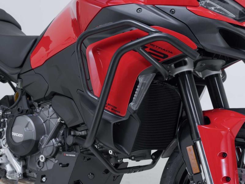 SW Motech Barre protezione motore serb Ducati Multistrada V2 / V2 S 24 Nero - paramotori