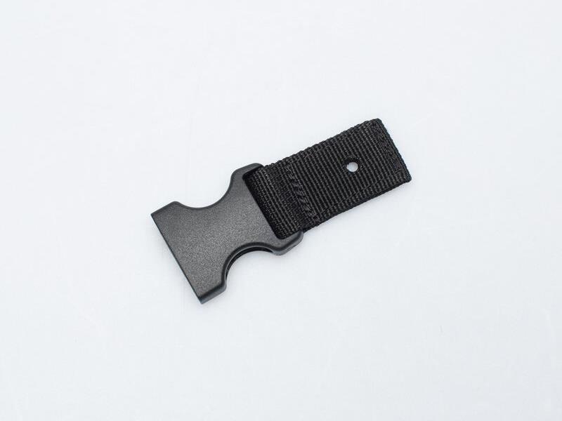 SW Motech Ricambio fibbia femmina borse Blaze Nero - borse laterali 