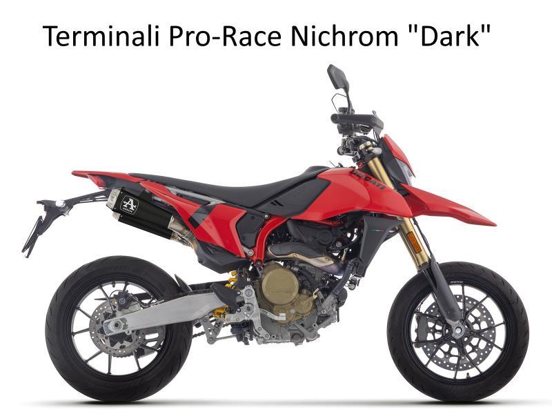 Arrow Terminali Ducati Hypermotard 698 24/25 Pro-Race Nichrom Dark - scarichi e terminali
