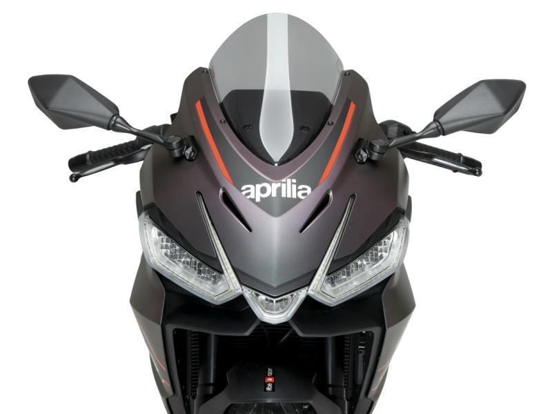 Puig Cupolino Aprilia RS 457 24/25 R-Racer fumè chiaro - cupolini e parabrezza