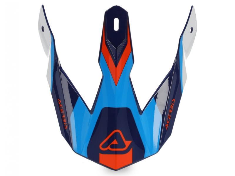 Acerbis Frontino casco cross Linear Blu / Bianco (245) - ricambi