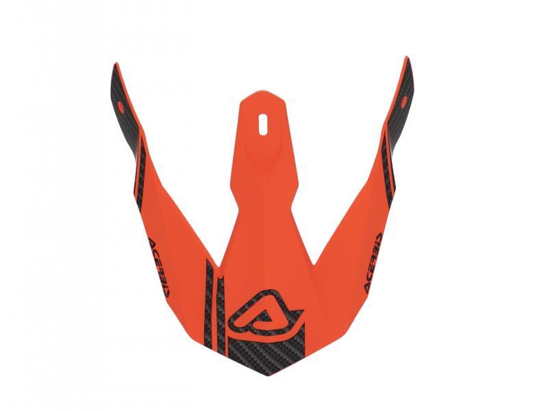 Acerbis Frontino casco cross Linear Nero / Arancio (313) - ricambi