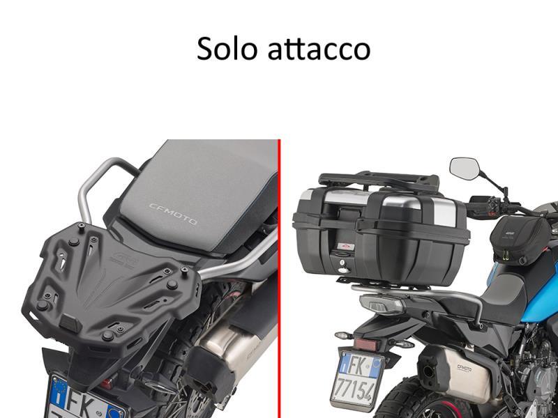 Givi SR9227 Attacco post CF Moto 800 MT-X 25 Nero - portapacchi e portavaligie