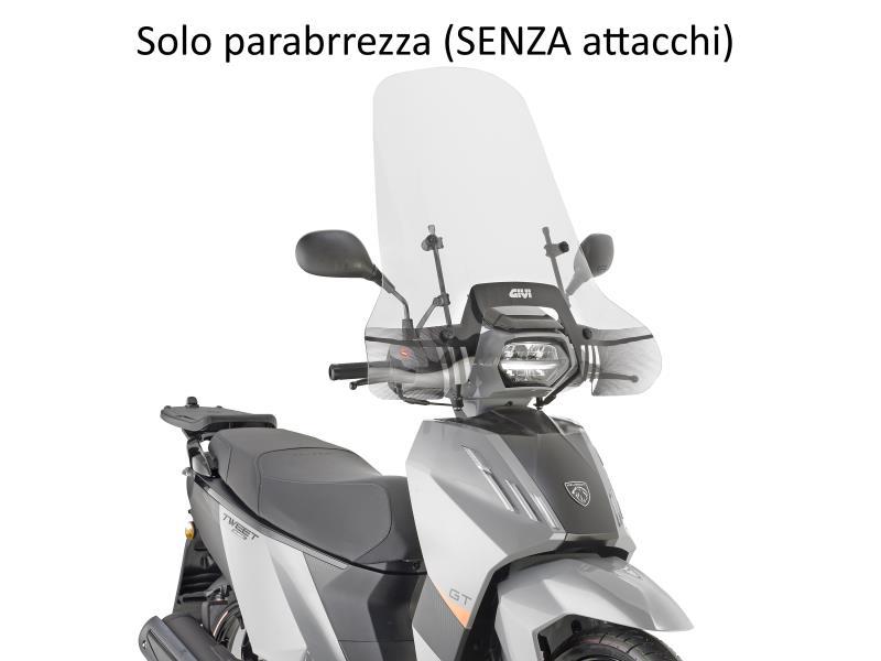 Givi 8103A parabrezza Peugeot Tweet 50-125-200 FL/GT 23/25 Trasparente - cupolini e parabrezza