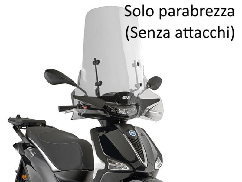 Givi 5623A Parabrezza Piaggio Liberty 50/125/150 25 Trasparente - cupolini e parabrezza