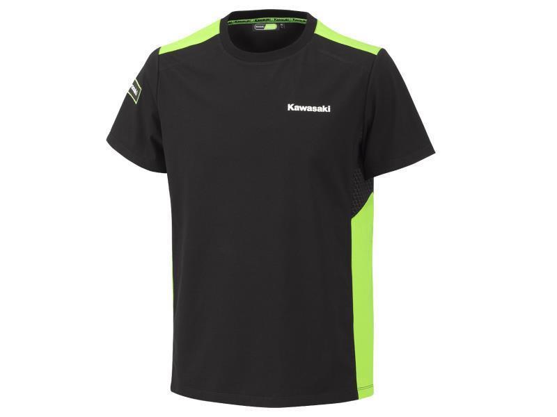 Kawasaki Sports 2026 T shirt Nero / Verde - tshirt e polo