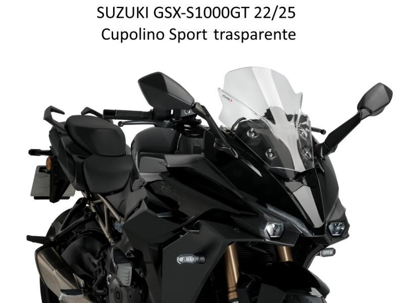 Puig Cupolino Suzuki GSX-S1000GT 22/25 Trasparente / Sport - cupolini e parabrezza
