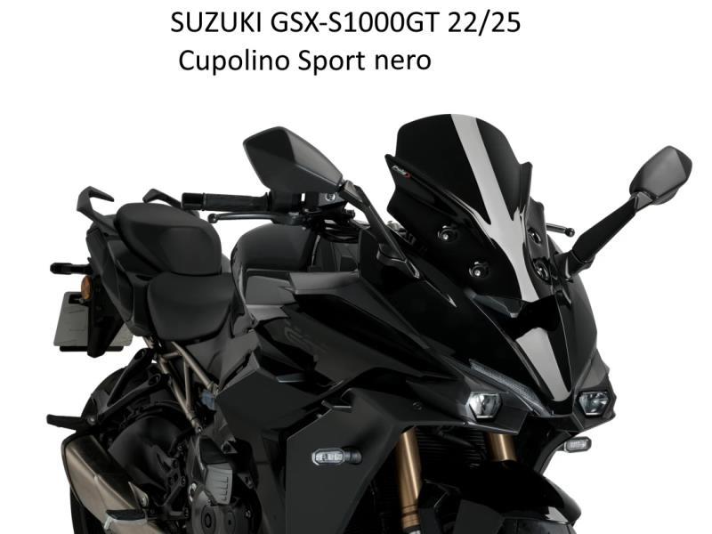 Puig Cupolino Suzuki GSX-S1000GT 22/25 Nero / Sport - cupolini e parabrezza