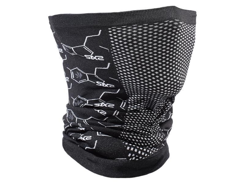 Sixs TBXV2 scaldacollo multiuso Molecola Black / White - scaldacollo e foulard
