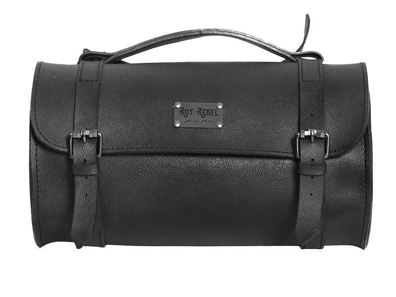 Roy Rebel Villa L borsa a rullo da manubrio 20 × 36 × 20 cm cap.11 l. Nero / 11 litri - borse varie