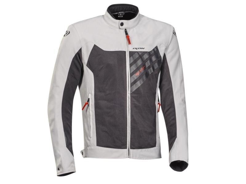 Ixon Orion giacca moto tessuto Grigio chiaro / Antracite - giacche in tessuto