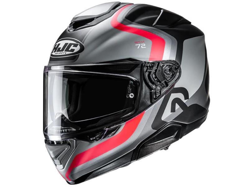 HJC RPHA72 casco moto ECE 22.06 Ernem MC1SF Nero / Grigio / Rosso - caschi integrali