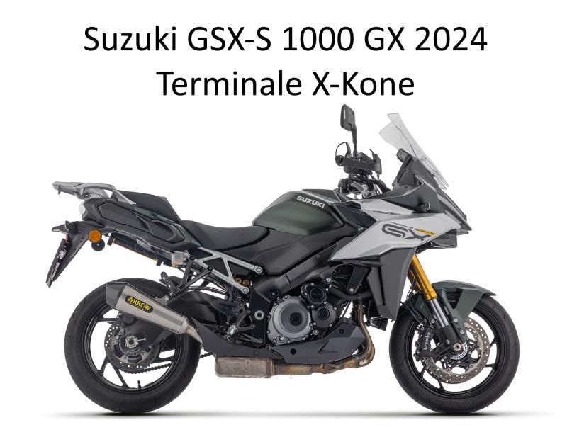 Arrow Terminale Suzuki GSX S 1000 - GT 21/24-GX 24-950 21/23 X-Kone - scarichi e terminali