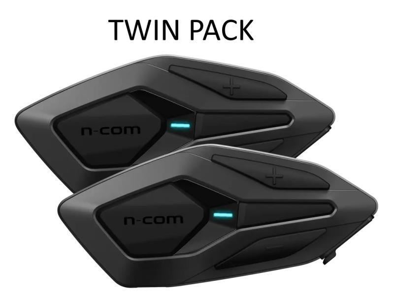 Nolan N Com Bluetooth+ Twin Pack by Sena Nero / NO X-804RS UC,N60-6/Sport - interfoni