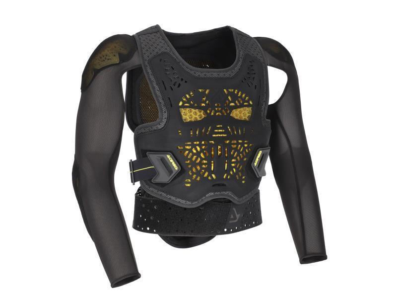 Acerbis Plasma 2.0 body armour pettorina moto Nero / Giallo - pantaloni cross