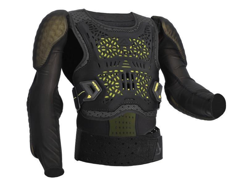 Acerbis Plasma JR body armour da bambino pettorina moto Nero / Giallo - pantaloni cross