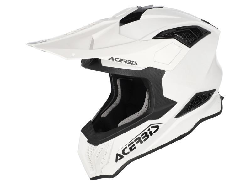 Acerbis Airstrike-X casco moto cross (030) Bianco - caschi cross