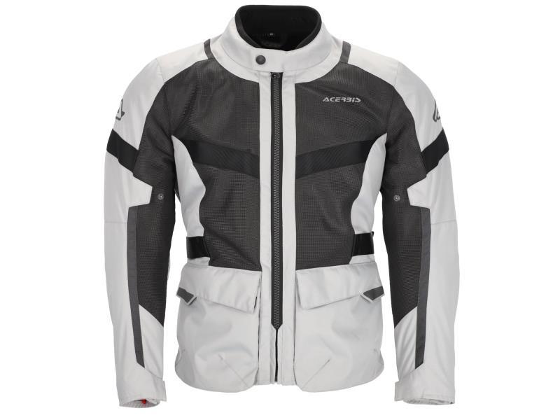 Acerbis Ramsey Vented LONG giacca moto enduro Grigio / Grigio scuro - giacche in tessuto
