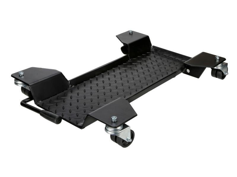 Lampa Carrello base girevole sposta moto per cavalletto centrale Nero - cavalletti moto